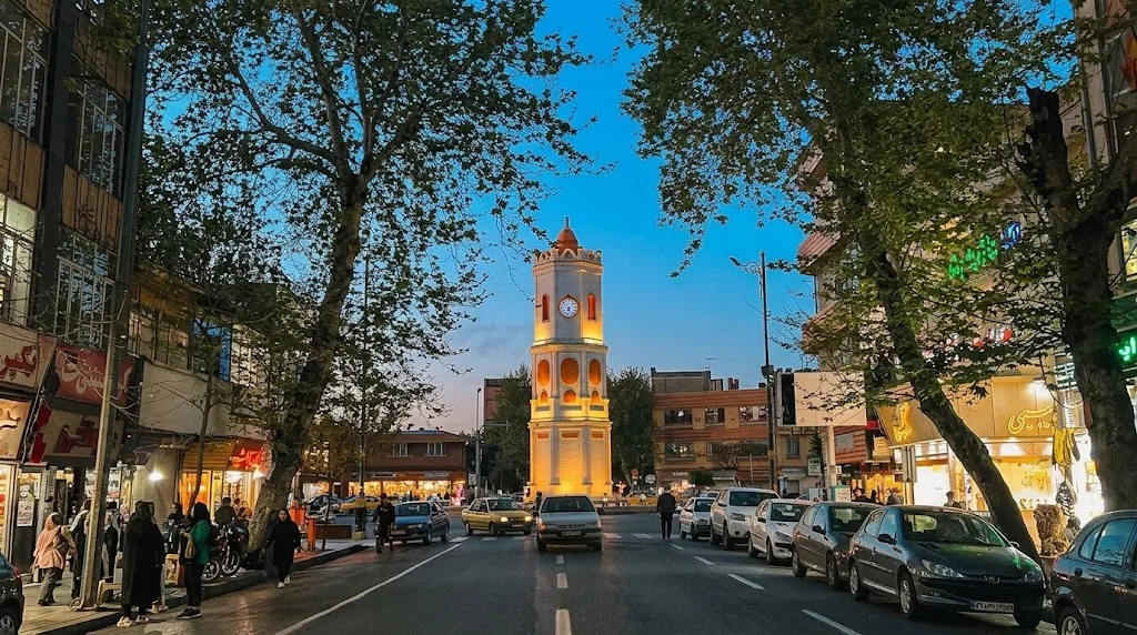 نمای شهر ساری
